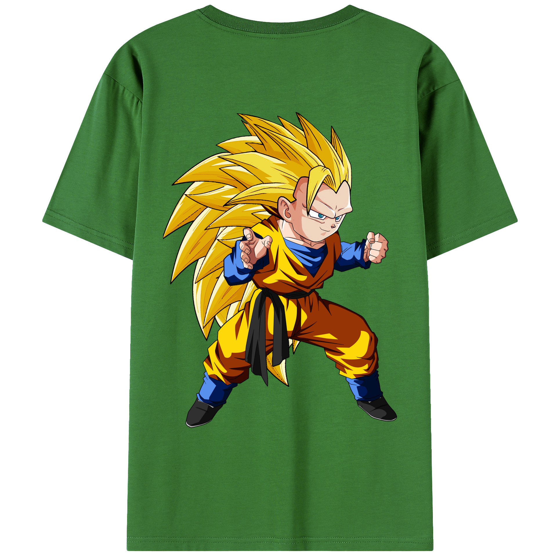 （画像用） ドラゴンボール ベジータ四世（Bejīta Yonsei）DRAGON BALL Vegeta IV レディース半袖Tシャツ(バックプリント)